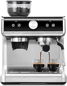 Bean to Cup Coffee Machine – Barista Express with Grinder & Milk Frother