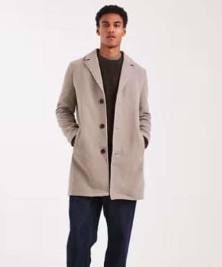 Abrigo beige Brave Soul por 15.75€