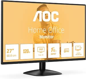 Monitor AOC 27B31H, 27" Full-HD, 120 Hz, 4 ms GtG, 1 ms MPRT por 75.10€