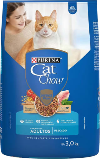 Purina Cat Chow Sabor Pescado 3kg por $168 | Amazon