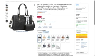 Bolsa MOSISO para mujer por $679 | Oferta Amazon