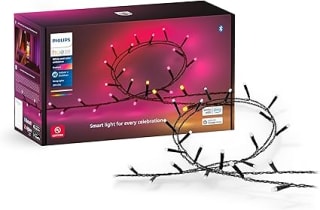 2 Stuks Philips Hue Festavia Lichtslinger 20m 250LEDs Kleur voor €190,50 bij Amazon