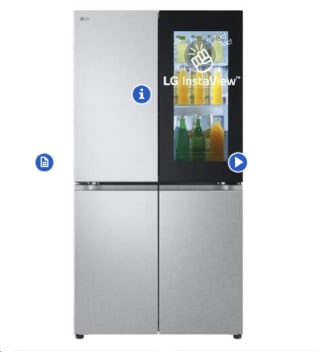 LG GMV960MBDE Inox por 1.049€