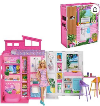 Barbie Vakantiehuis voor €22,87