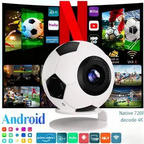 XBJ voetbalvormige mini projector voor €39,99 bij Joybuy