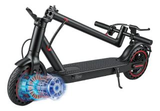Scooter eléctrico con control por app y faros delanteros por $3,149 en Mercado Libre