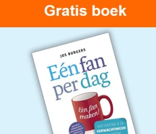 Gratis boek 'Eén fan per dag' bij bestelling geselecteerd boek bij Managementboek