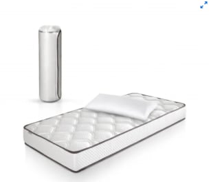 Colchón Viscoelástico Reversible Transpirable 90x190 cm DROM Nova + almohada 90 cm