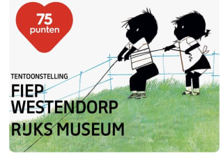 Rijksmuseum tickets voor €12,50 (icm 75 HEMA punten)