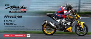 TVS Apache RTR 310 por $89,990 en TVS Motor