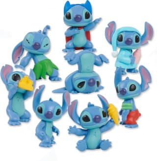Disney Stitch figurenset 8-delig voor €6,19 bij Bol