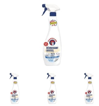 Lot de 4 Spray Dégraissant Bicarbonate Chanteclair 600 ml à 9,80€
