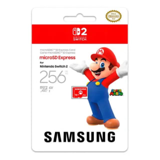 Memoria MicroSD Samsung Express 256GB para Switch por $903 en Mercado Libre