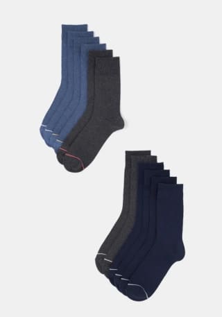 12 pares calcetines por 4,99€ + envío gratis y zapatilla lona por 2,99€ y ropa por 1€