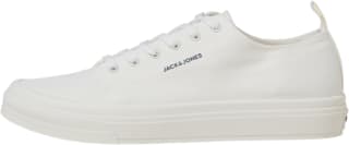 JACK & JONES witte mannensneakers in maat 43 voor €15,59 bij Amazon.de