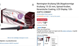 Silk Curling Wand CI96W1 Curling Iron voor €18,99 bij Amazon