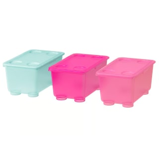 Pack 3 cajas apilables GLIS IKEA por 1,99€