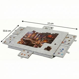 PuzzleBud Puzzeltafel Deluxe (77 x 53,6 cm) voor €39,95 bij Bol