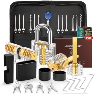 IPSXP Kit de Crochetage Serrure 32 Pièces à 28,04€ chez Amazon