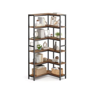 VASAGLE Librería de 6 Niveles 24 x 102 x 175,2 cm Moderno por 52.99€
