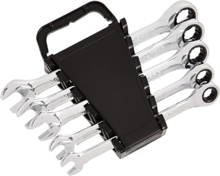 Amazon Basics Lot de 5 clés à cliquet, système métrique pour 11,99€ chez Amazon