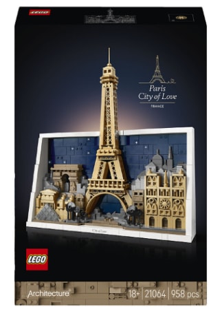 LEGO Architecture 21064 Paris, Ville de l'Amour à 79,95€