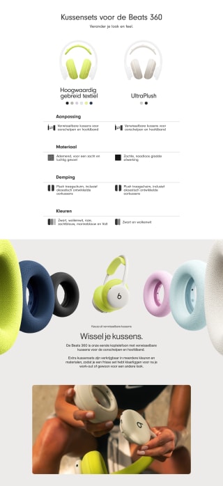 Beats 360 kussenset voor oorschelpen en hoofdband voor €10,16 bij Amazon