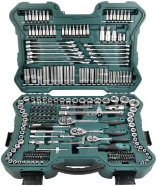 Mannesmann M98430 maletín 215 piezas por 83,99€ en Amazon