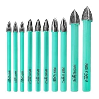 10 pièces de mèche carrelage foret farbure Lekomesh à 13,99€