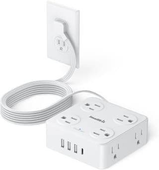 SMALLRT Regleta Multicontacto 1.98m por $289 en Amazon