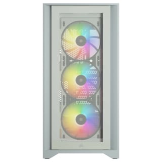 Corsair iCUE 4000X RGB Tempered Glass (Blanc) pour 49,90€ chez Rue du Commerce