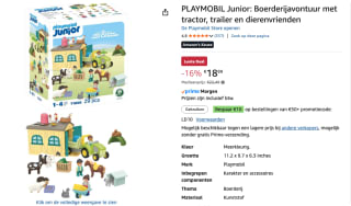 PLAYMOBIL Junior: Boerderijavontuur met tractor voor €18,99 bij Amazon