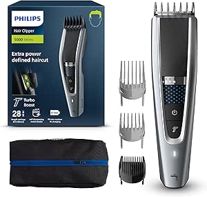 Cortapelos Philips S5000 HC5630/15, 28 longitudes, 90 min autonomía por 22.31€