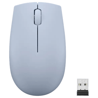 Ratón inalámbrico compacto Lenovo 300 azul escarcha por 9,80€