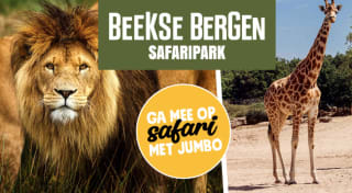 Safaripark Beekse Bergen entree voor €17,50 bij Jumbo Fandagen (4 okt)