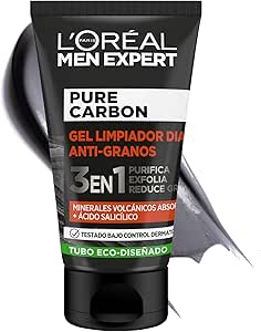 Loreal Men Expert Pure Carbon Gel Antigranos 2 Unidades por 5,38€