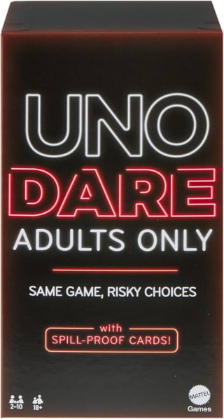 : Mattel Games UNO Dare Adults Only, UK English Version, Card Game