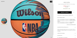 Balón de Básquetbol NBA Drv Pro Streak por $378 | El Palacio de Hierro