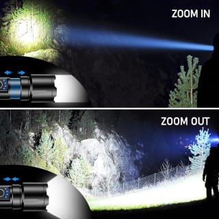Blukar Zaklamp LED oplaadbaar voor €19,98 bij Amazon