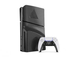 Kit pour PS5 SLIM Black Wave Faceplates à 15,99€