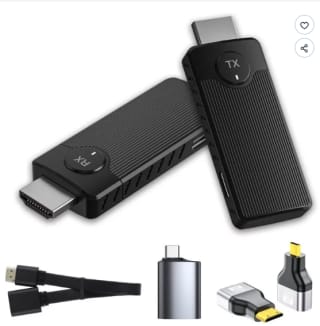 HDMI sans Fil Émetteur et Récepteur HDMI sans Fil, Portée de 50M à 37,55€