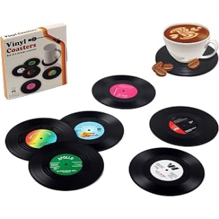 Mastery Brand portavasos de vinilo (6 piezas) por $139.77 en Amazon