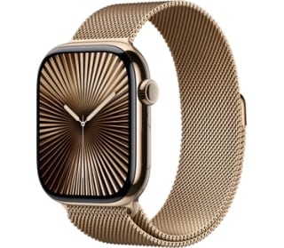 Apple Watch Series 10 - Goud Titanium 2024 voor €599 bij Amac