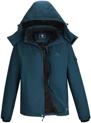 CAMEL CROWN Chaqueta de esquí para hombre por $554.87 en Amazon