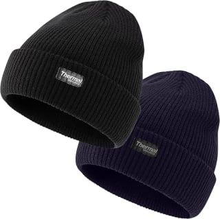 Bonjour 2-Pack Classic Cuffed Beanie Hats – £4.95 + Free Shipping
