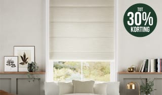 30% korting op raamdecoratie bij raamdecoratievantuiss