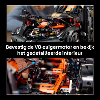 LEGO Technic Koenigsegg Saidair's Spear megacar 42232 voor €389,99 bij Intertoys