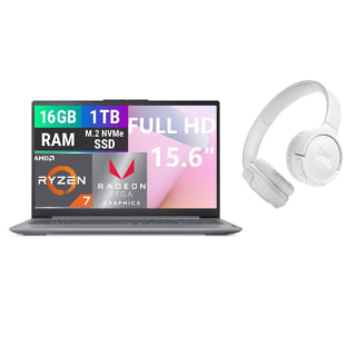 Lenovo Ideapad 3 Ryzen7 16/1TB + JBL Tune 520 por $12,090 | Walmart