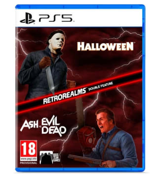 Halloween and Ash Evil Dead RetroRealms Double Feature PS5 por 19.95€.