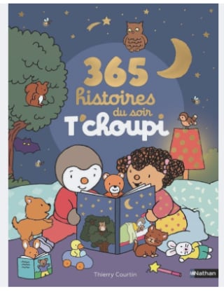 365 histoires du soir T'choupi à 17,95€